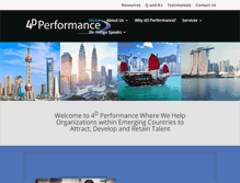 Tablet Screenshot of 4-dperformance.com